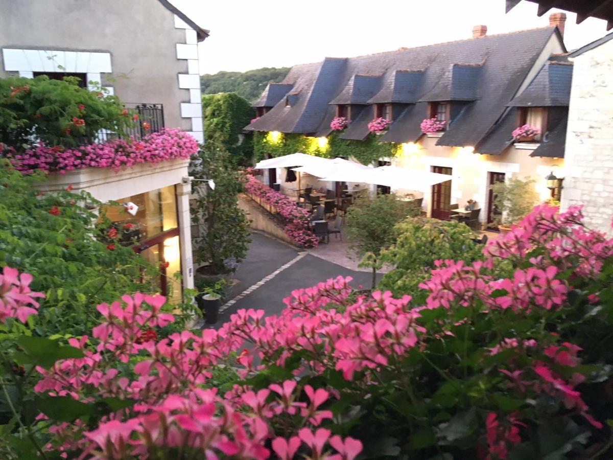 Logis Hotel La Croix Blanche Fontevraud Экстерьер фото