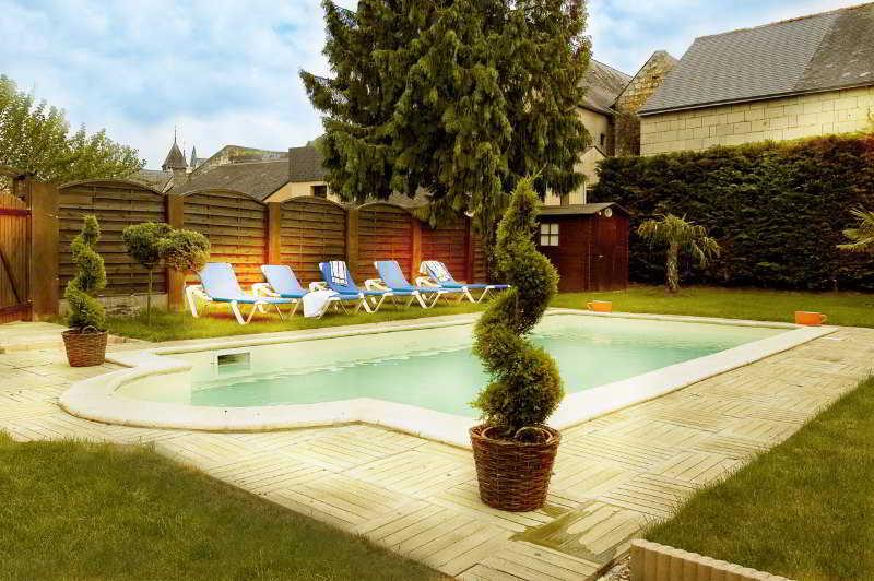Logis Hotel La Croix Blanche Fontevraud Экстерьер фото